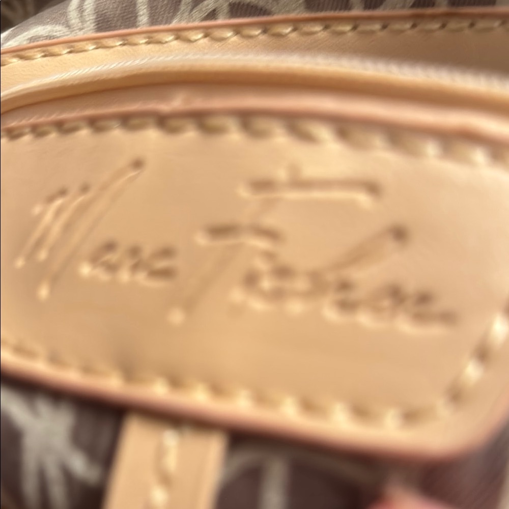Marc Fisher Brown Crocodile Embossed Tote - Picture 10 of 13